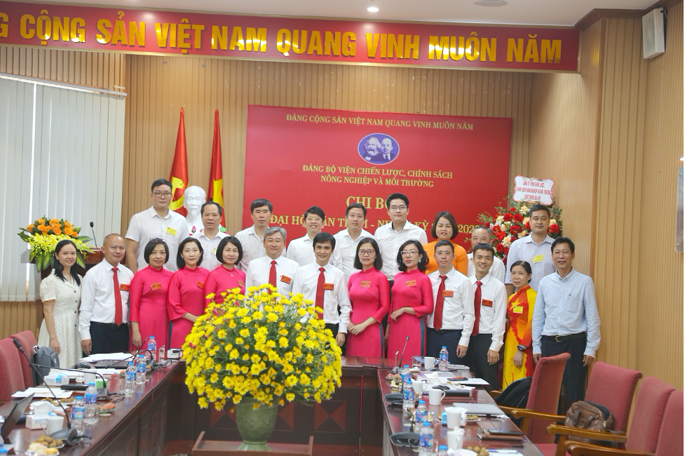 Đại hội Chi bộ điểm nhiệm kỳ 2025 - 2027, Đảng bộ Viện Chiến lược, Chính sách nông nghiệp và môi trường