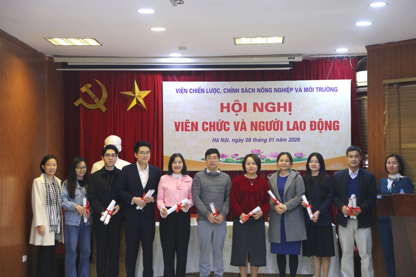 Viện Chiến lược, Chính sách nông nghiệp và môi trường: Đoàn kết, thống nhất, quyết tâm xây dựng đơn vị ngày càng vững mạnh